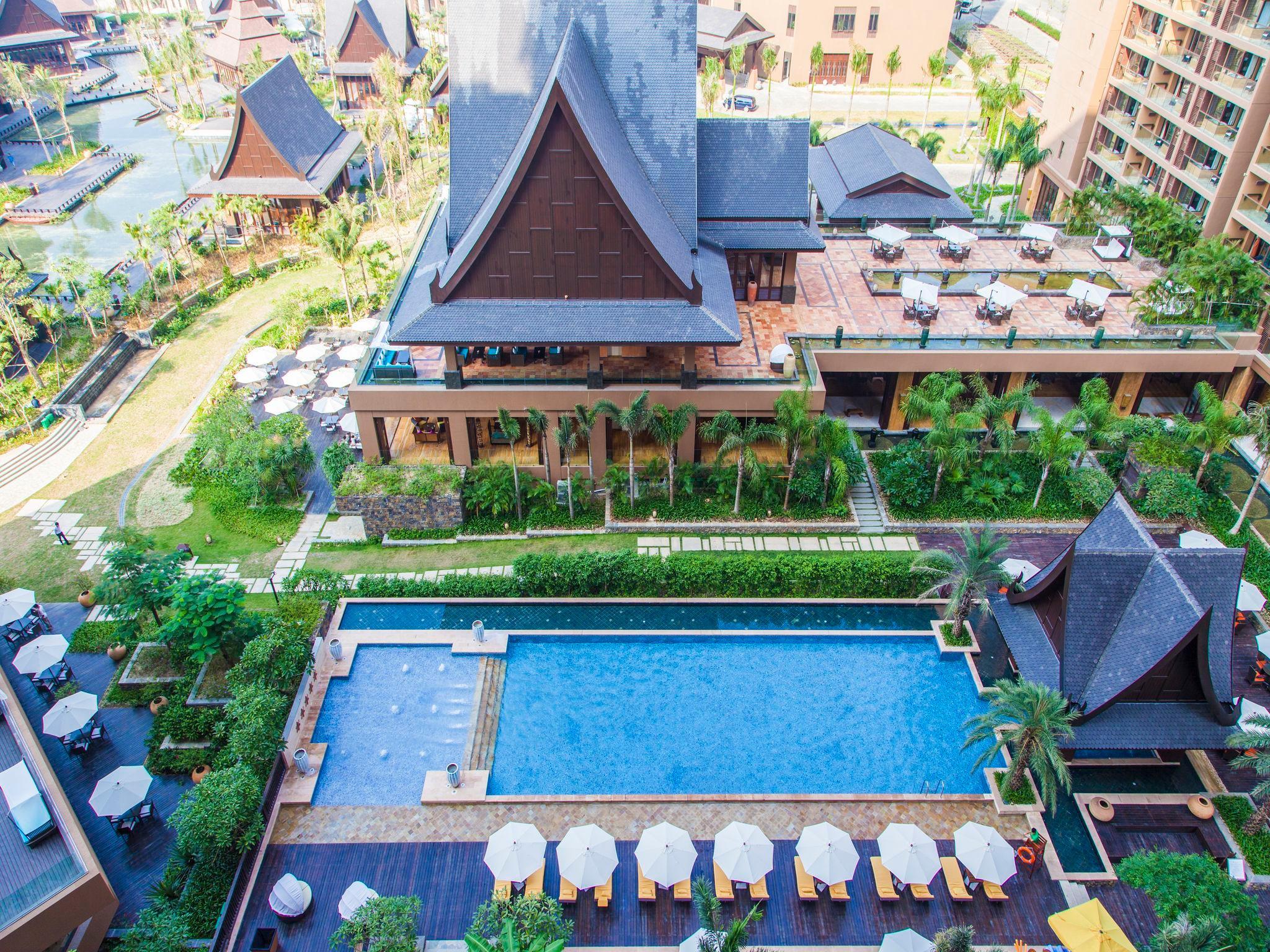 Mangrove Tree Resort World - Kapok Sanya Exteriör bild