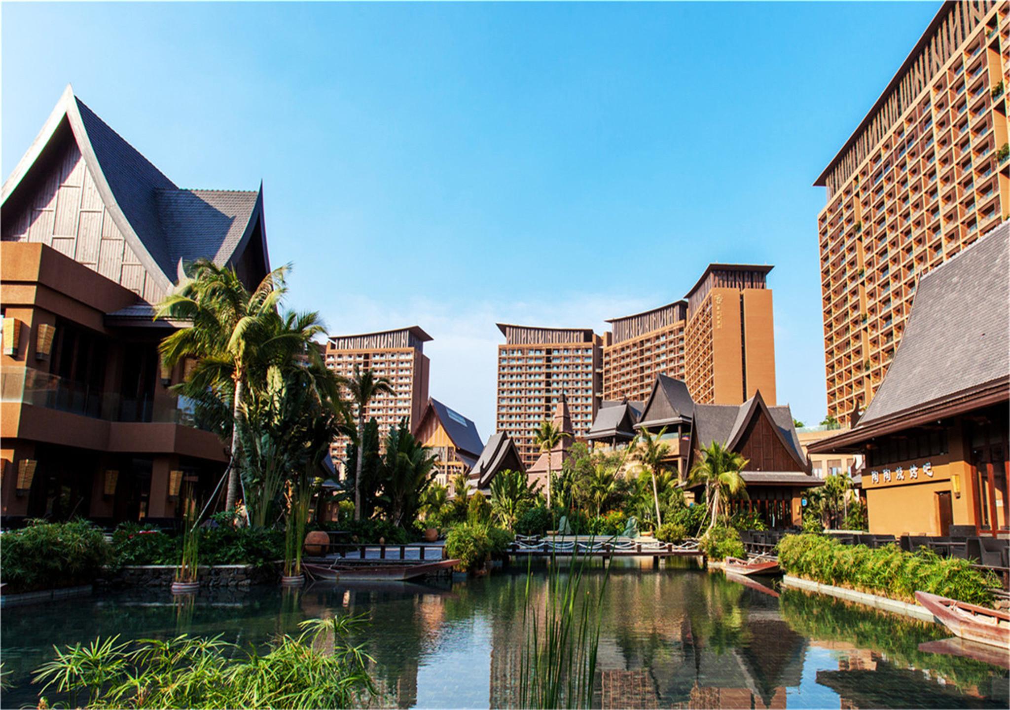 Mangrove Tree Resort World - Kapok Sanya Exteriör bild