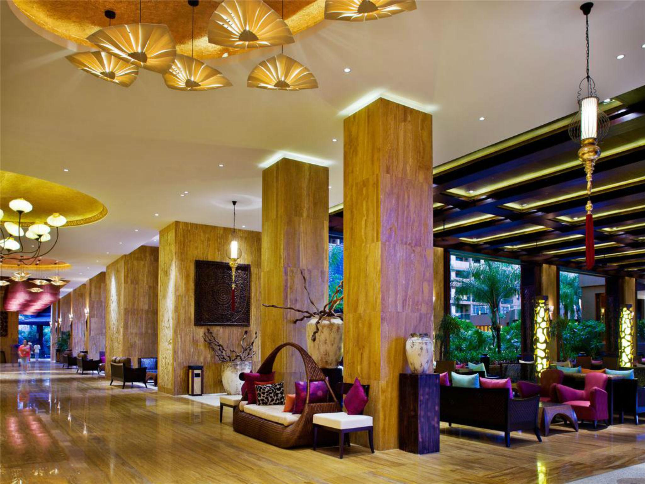Mangrove Tree Resort World - Kapok Sanya Exteriör bild