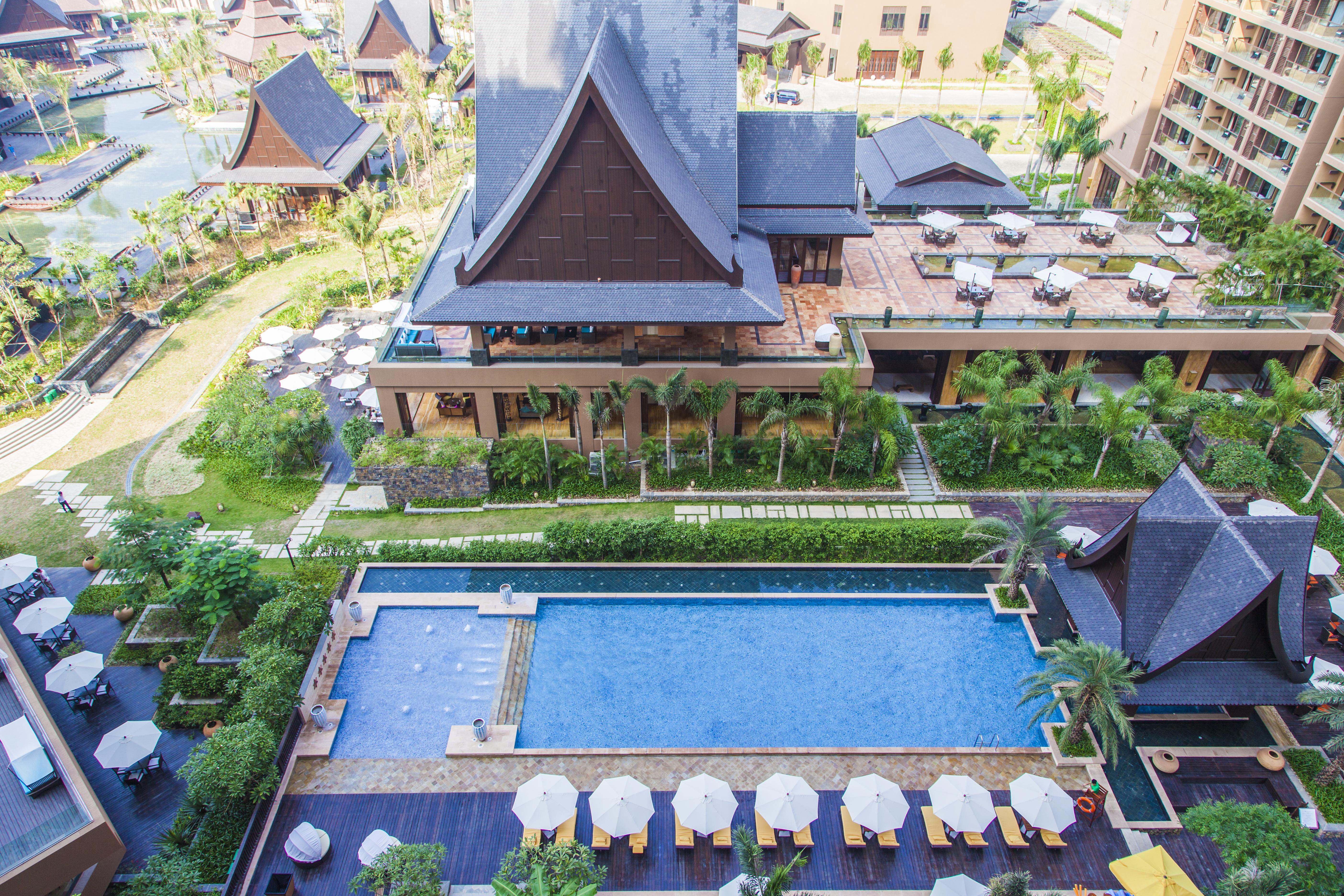 Mangrove Tree Resort World - Kapok Sanya Exteriör bild
